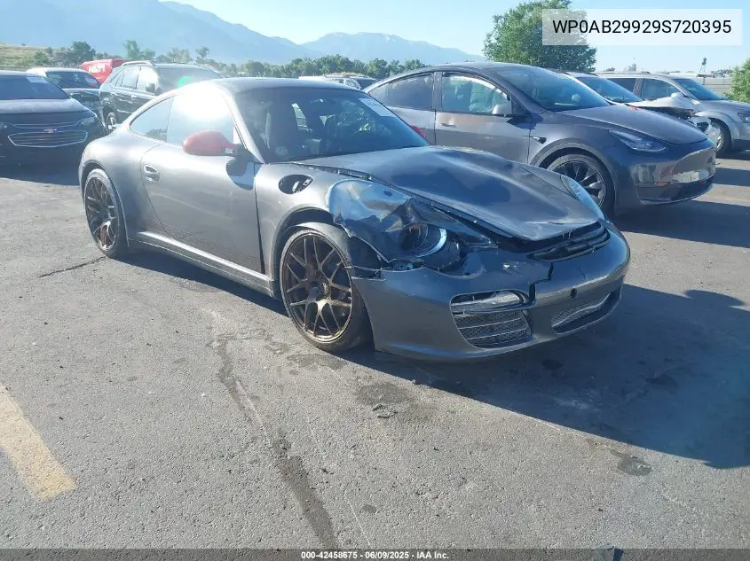2009 Porsche 911 Carrera 4S VIN: WP0AB29929S720395 Lot: 42458675