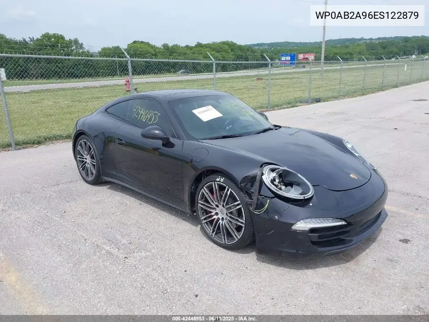 2014 Porsche 911 Carrera 4S VIN: WP0AB2A96ES122879 Lot: 42446953