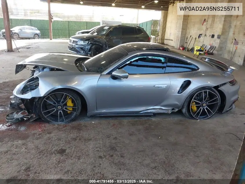 2022 Porsche 911 Turbo/Turbo S VIN: WP0AD2A95NS255711 Lot: 41791455