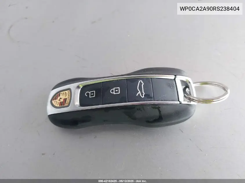 2024 Porsche 911 Carrera VIN: WP0CA2A90RS238404 Lot: 42182425