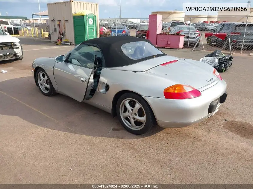 1997 Porsche Boxster VIN: WP0CA2982VS620956 Lot: 41524824