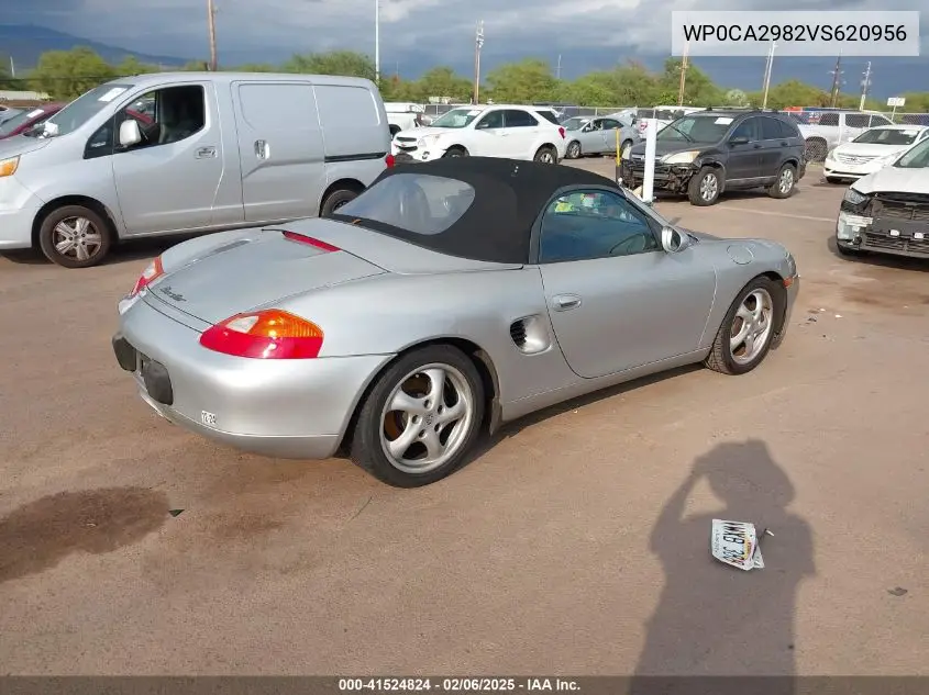 1997 Porsche Boxster VIN: WP0CA2982VS620956 Lot: 41524824