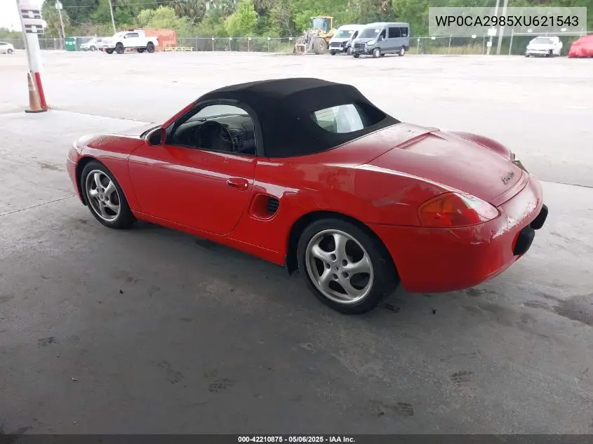 1999 Porsche Boxster VIN: WP0CA2985XU621543 Lot: 42210875