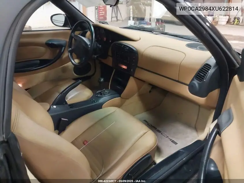 1999 Porsche Boxster VIN: WP0CA2984XU622814 Lot: 42234977