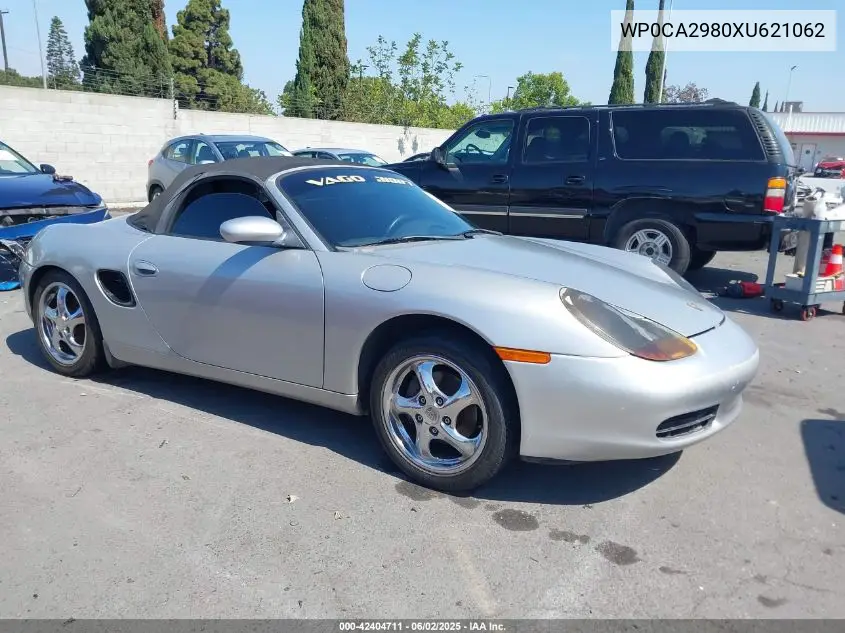 1999 Porsche Boxster VIN: WP0CA2980XU621062 Lot: 42404711