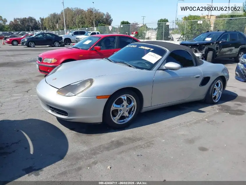 1999 Porsche Boxster VIN: WP0CA2980XU621062 Lot: 42404711