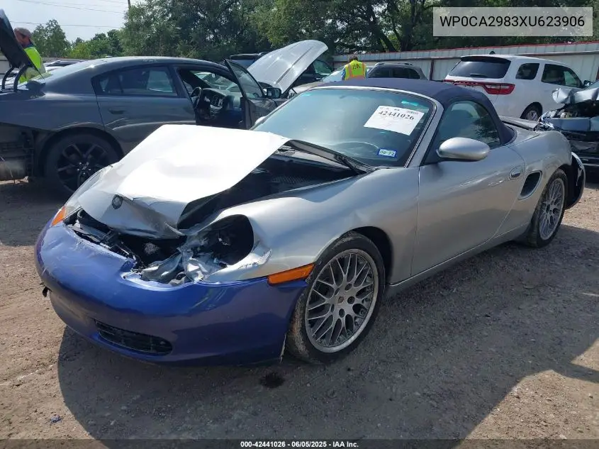1999 Porsche Boxster VIN: WP0CA2983XU623906 Lot: 42441026
