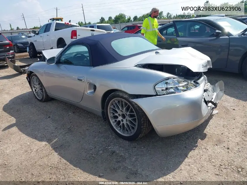 1999 Porsche Boxster VIN: WP0CA2983XU623906 Lot: 42441026