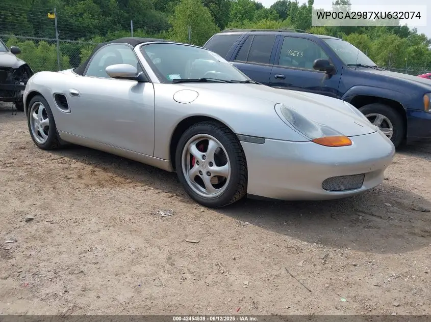 1999 Porsche Boxster VIN: WP0CA2987XU632074 Lot: 42454539