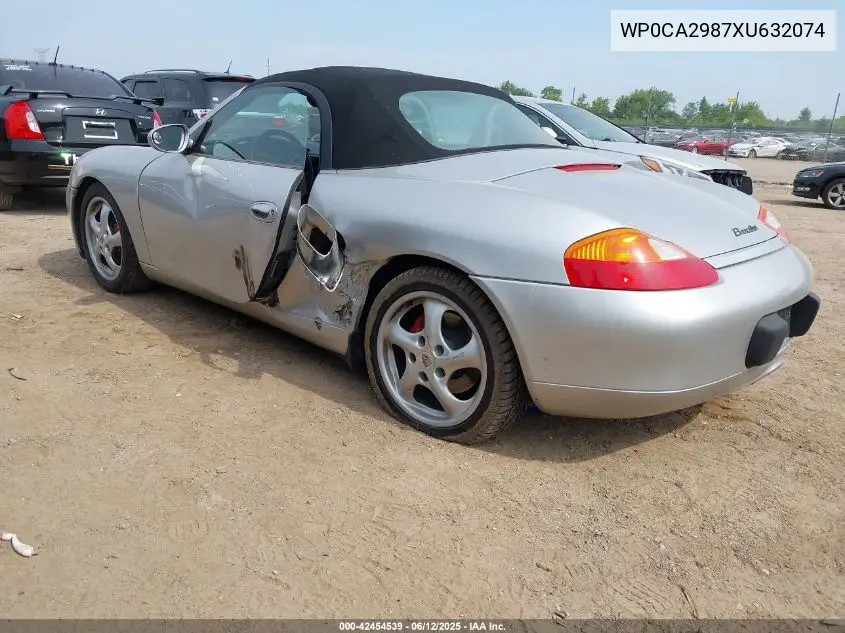 1999 Porsche Boxster VIN: WP0CA2987XU632074 Lot: 42454539