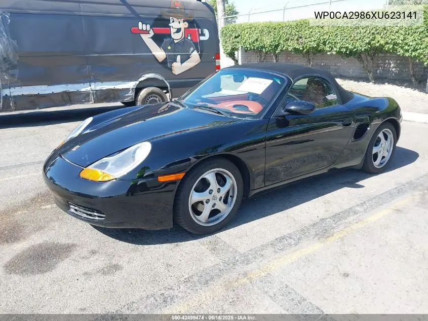 1999 Porsche Boxster VIN: WP0CA2986XU623141 Lot: 42499474