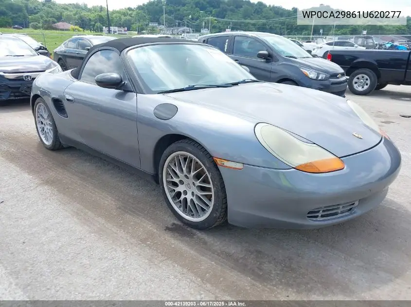 2001 Porsche Boxster VIN: WP0CA29861U620277 Lot: 42139203