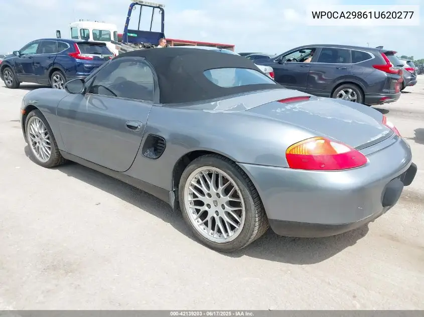 2001 Porsche Boxster VIN: WP0CA29861U620277 Lot: 42139203