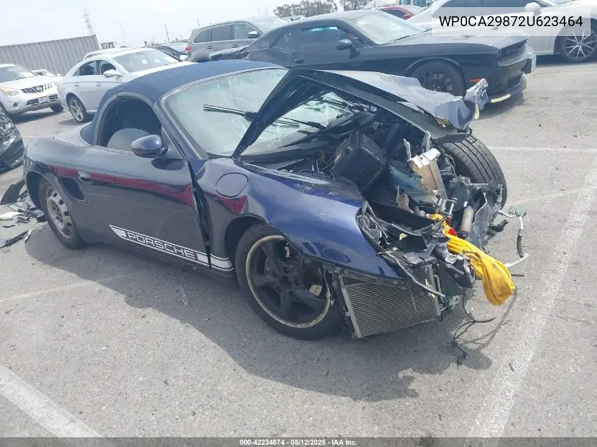 2002 Porsche Boxster VIN: WP0CA29872U623464 Lot: 42234674