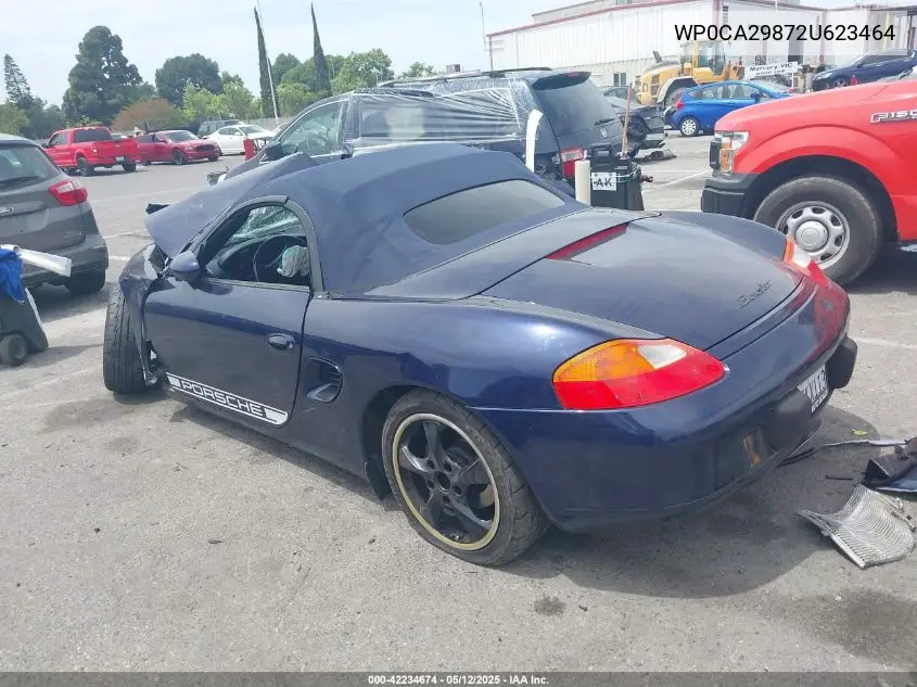 2002 Porsche Boxster VIN: WP0CA29872U623464 Lot: 42234674