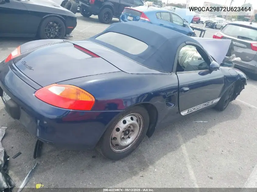 2002 Porsche Boxster VIN: WP0CA29872U623464 Lot: 42234674