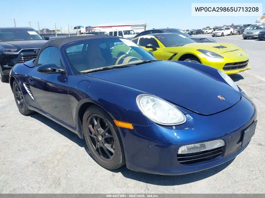 2005 Porsche Boxster VIN: WP0CA29865U713208 Lot: 42373961