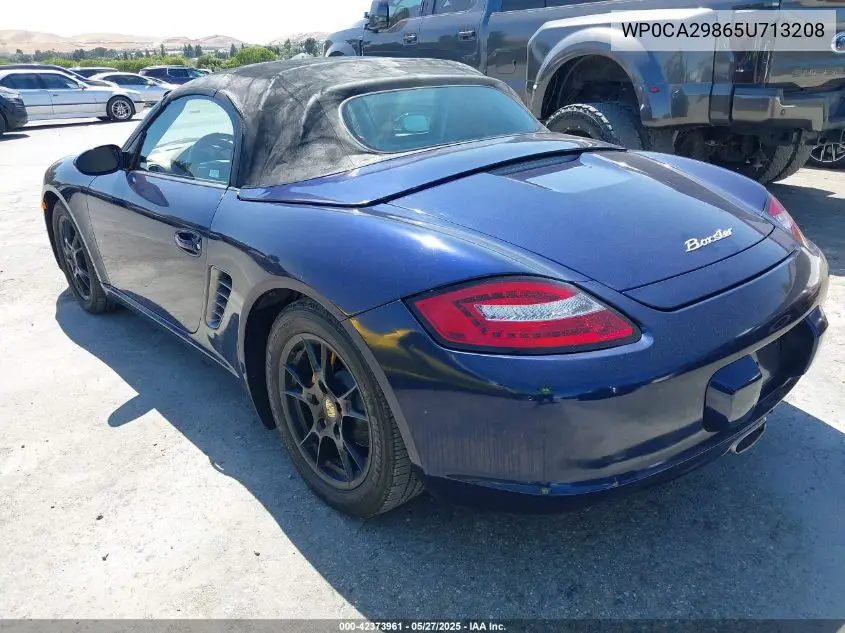 2005 Porsche Boxster VIN: WP0CA29865U713208 Lot: 42373961