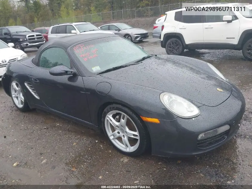 2006 Porsche Boxster VIN: WP0CA29896U711311 Lot: 42224402