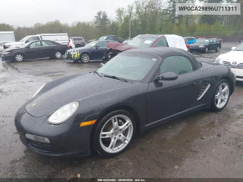 2006 Porsche Boxster VIN: WP0CA29896U711311 Lot: 42224402