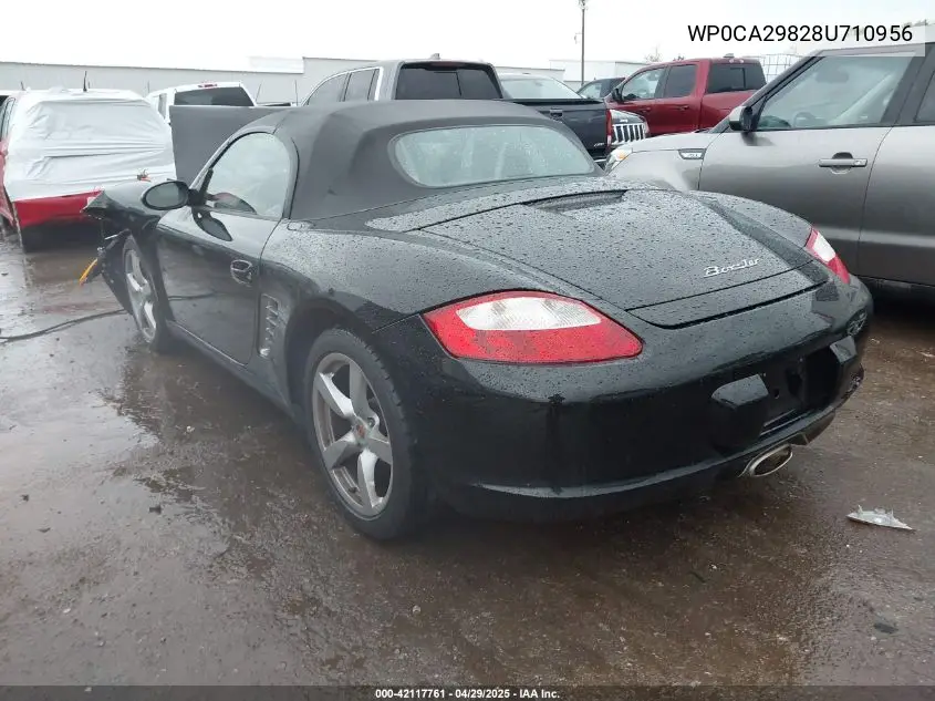2008 Porsche Boxster Limited Edition VIN: WP0CA29828U710956 Lot: 42117761