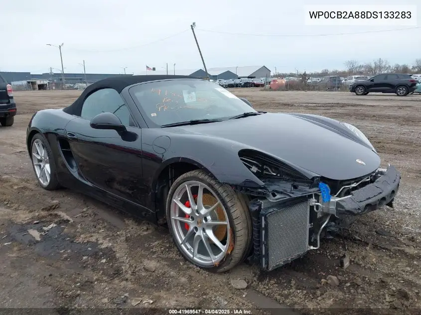 2013 Porsche Boxster S VIN: WP0CB2A88DS133283 Lot: 41969547