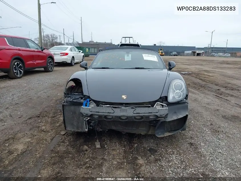 2013 Porsche Boxster S VIN: WP0CB2A88DS133283 Lot: 41969547