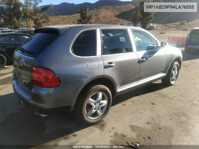 2004 Porsche Cayenne S VIN: WP1AB29P94LA76555 Lot: 31632603