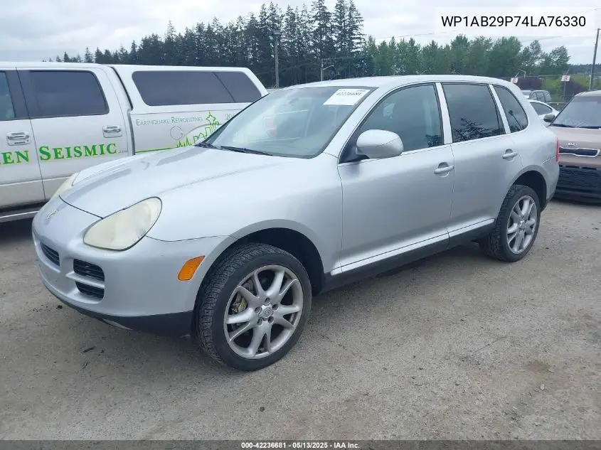 2004 Porsche Cayenne S VIN: WP1AB29P74LA76330 Lot: 42236681
