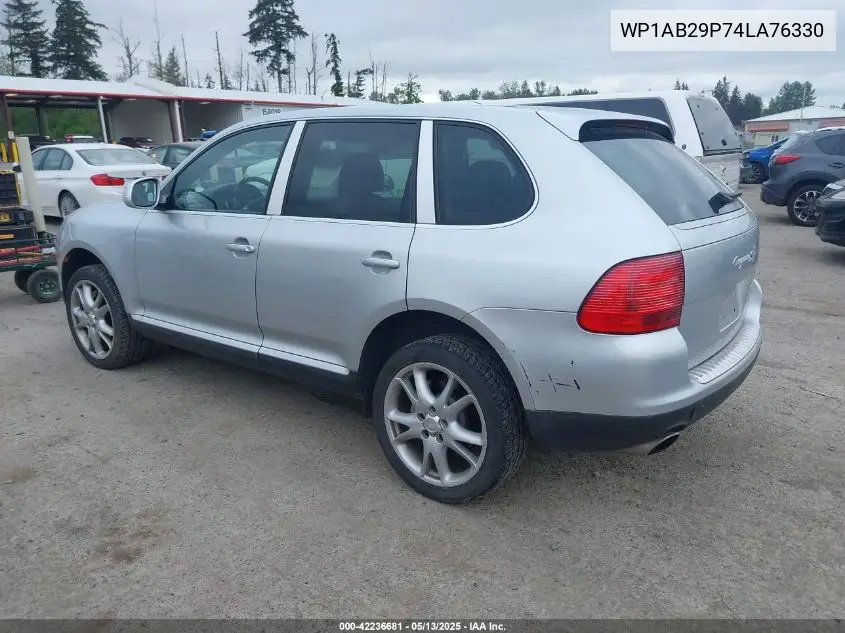 2004 Porsche Cayenne S VIN: WP1AB29P74LA76330 Lot: 42236681