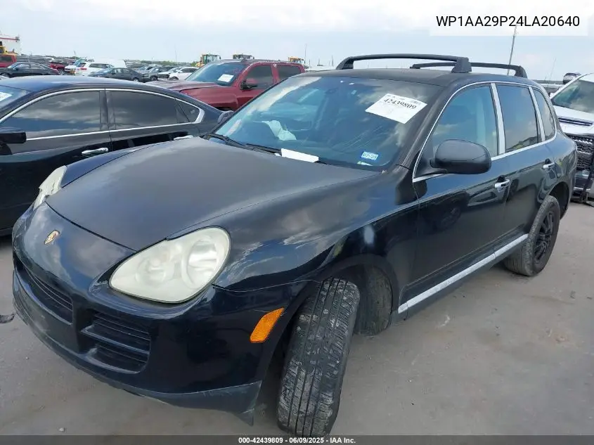 2004 Porsche Cayenne V6 VIN: WP1AA29P24LA20640 Lot: 42439809