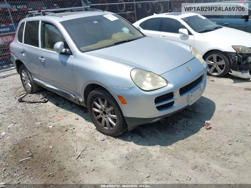 2004 Porsche Cayenne S VIN: WP1AB29P24LA69706 Lot: 42554793