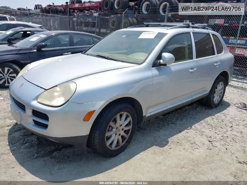 2004 Porsche Cayenne S VIN: WP1AB29P24LA69706 Lot: 42554793