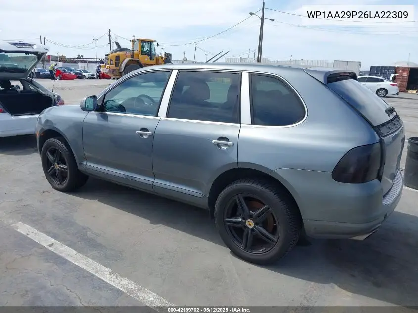 2006 Porsche Cayenne VIN: WP1AA29P26LA22309 Lot: 42189702