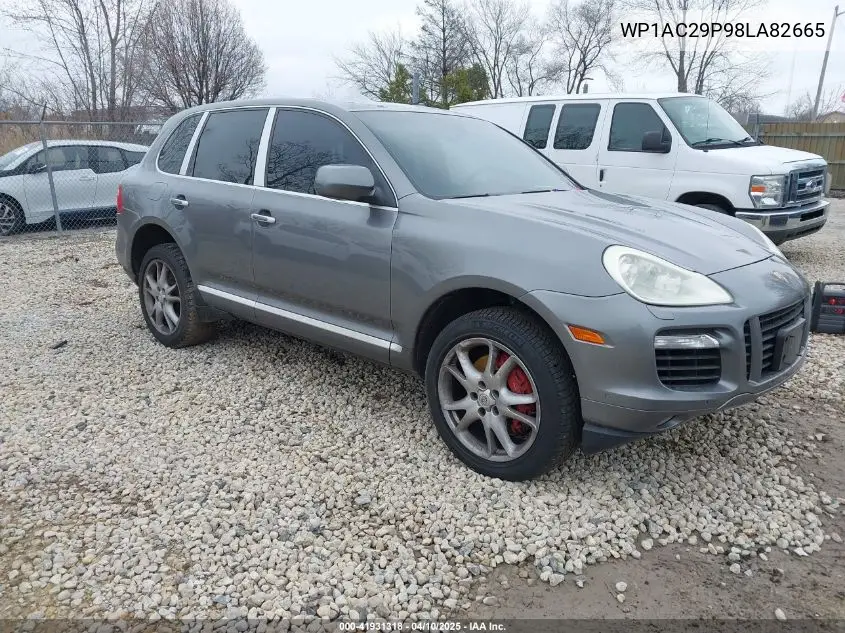 2008 Porsche Cayenne Turbo VIN: WP1AC29P98LA82665 Lot: 41931318