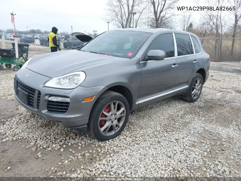 2008 Porsche Cayenne Turbo VIN: WP1AC29P98LA82665 Lot: 41931318