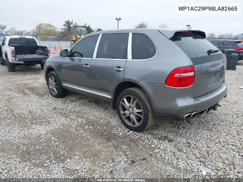 2008 Porsche Cayenne Turbo VIN: WP1AC29P98LA82665 Lot: 41931318