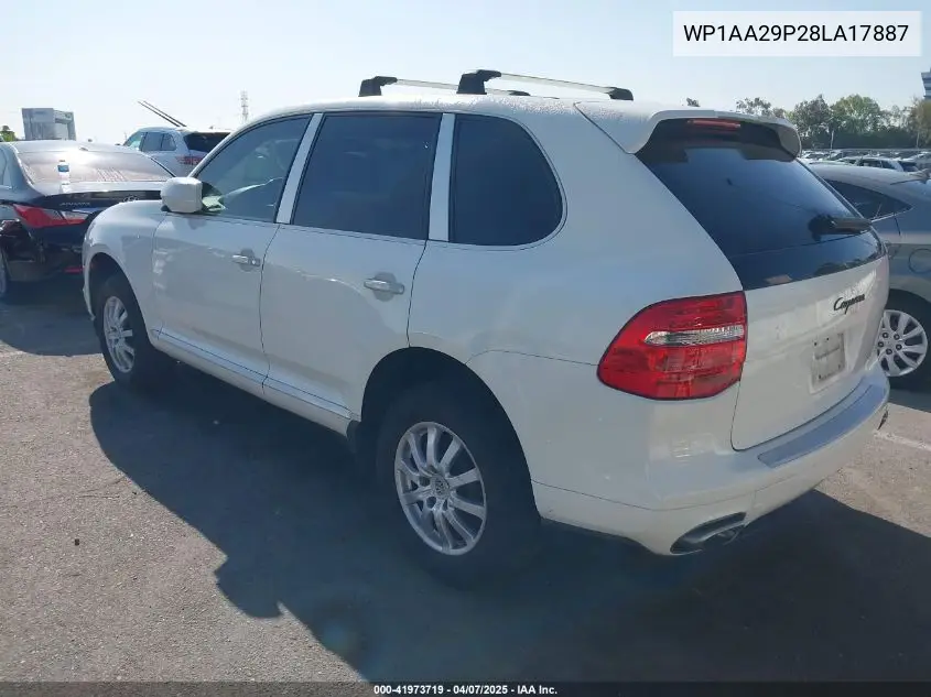 2008 Porsche Cayenne VIN: WP1AA29P28LA17887 Lot: 41973719