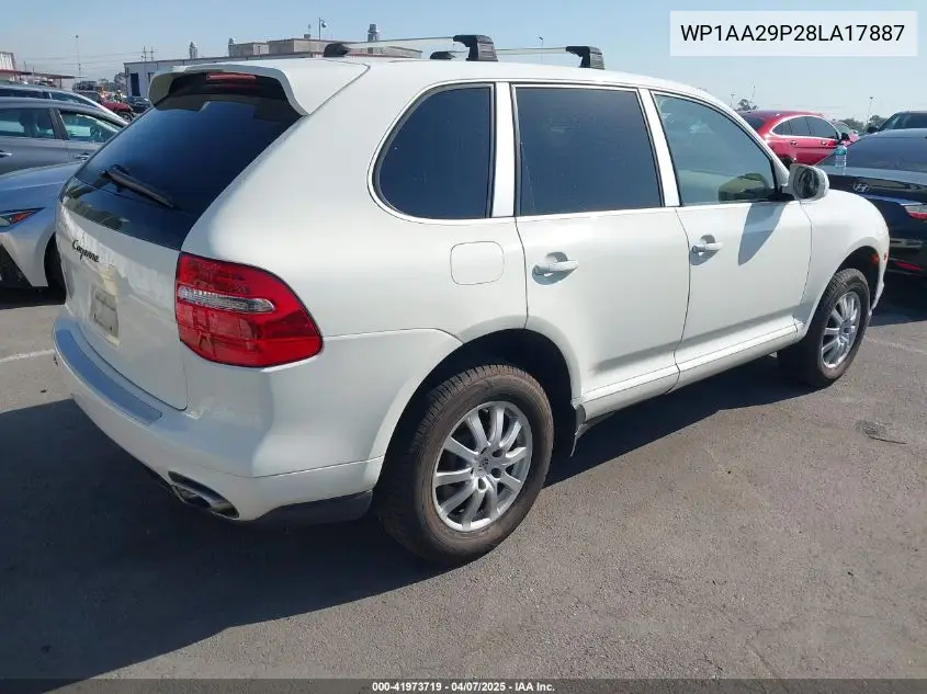 2008 Porsche Cayenne VIN: WP1AA29P28LA17887 Lot: 41973719