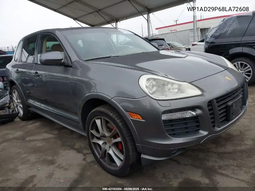 2008 Porsche Cayenne Gts VIN: WP1AD29P68LA72608 Lot: 42193354
