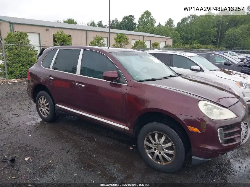 2008 Porsche Cayenne VIN: WP1AA29P48LA13257 Lot: 42264352