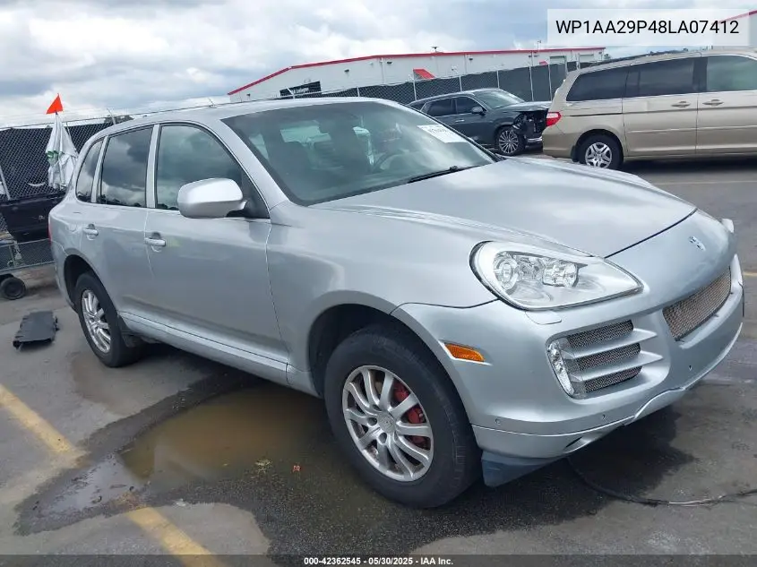 2008 Porsche Cayenne VIN: WP1AA29P48LA07412 Lot: 42362545