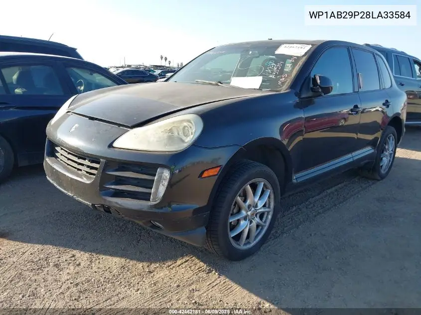 2008 Porsche Cayenne S VIN: WP1AB29P28LA33584 Lot: 42462181