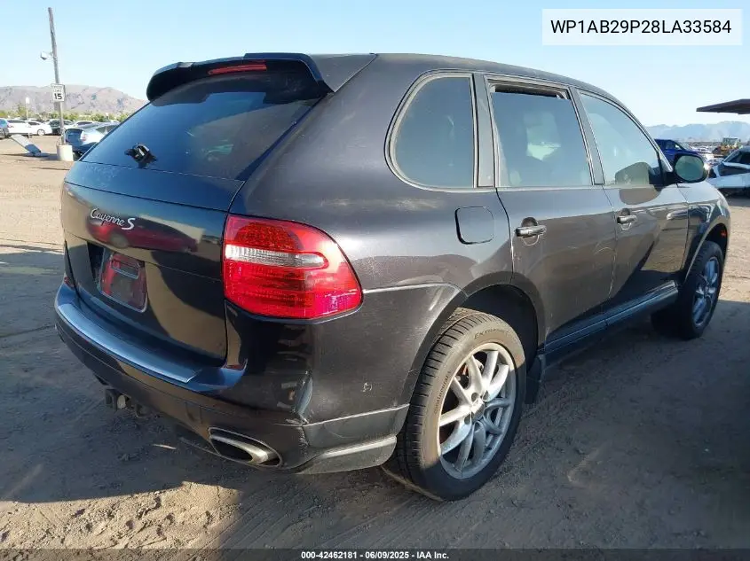 2008 Porsche Cayenne S VIN: WP1AB29P28LA33584 Lot: 42462181
