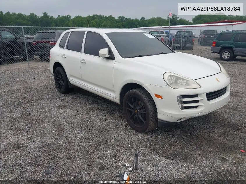 2008 Porsche Cayenne VIN: WP1AA29P88LA18784 Lot: 42531082