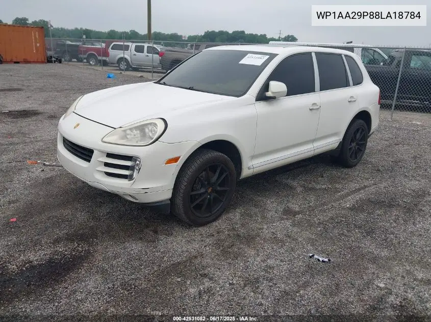2008 Porsche Cayenne VIN: WP1AA29P88LA18784 Lot: 42531082