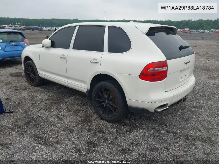 2008 Porsche Cayenne VIN: WP1AA29P88LA18784 Lot: 42531082