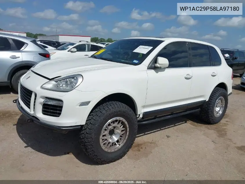 2008 Porsche Cayenne Turbo VIN: WP1AC29P58LA97180 Lot: 42550004