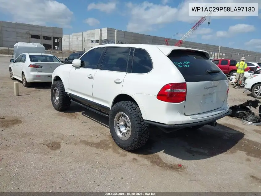 2008 Porsche Cayenne Turbo VIN: WP1AC29P58LA97180 Lot: 42550004