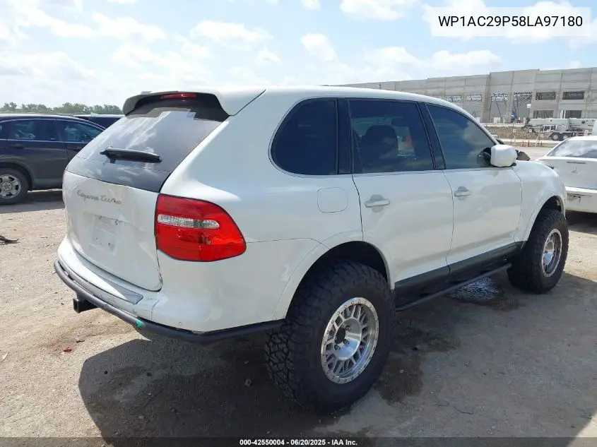 2008 Porsche Cayenne Turbo VIN: WP1AC29P58LA97180 Lot: 42550004
